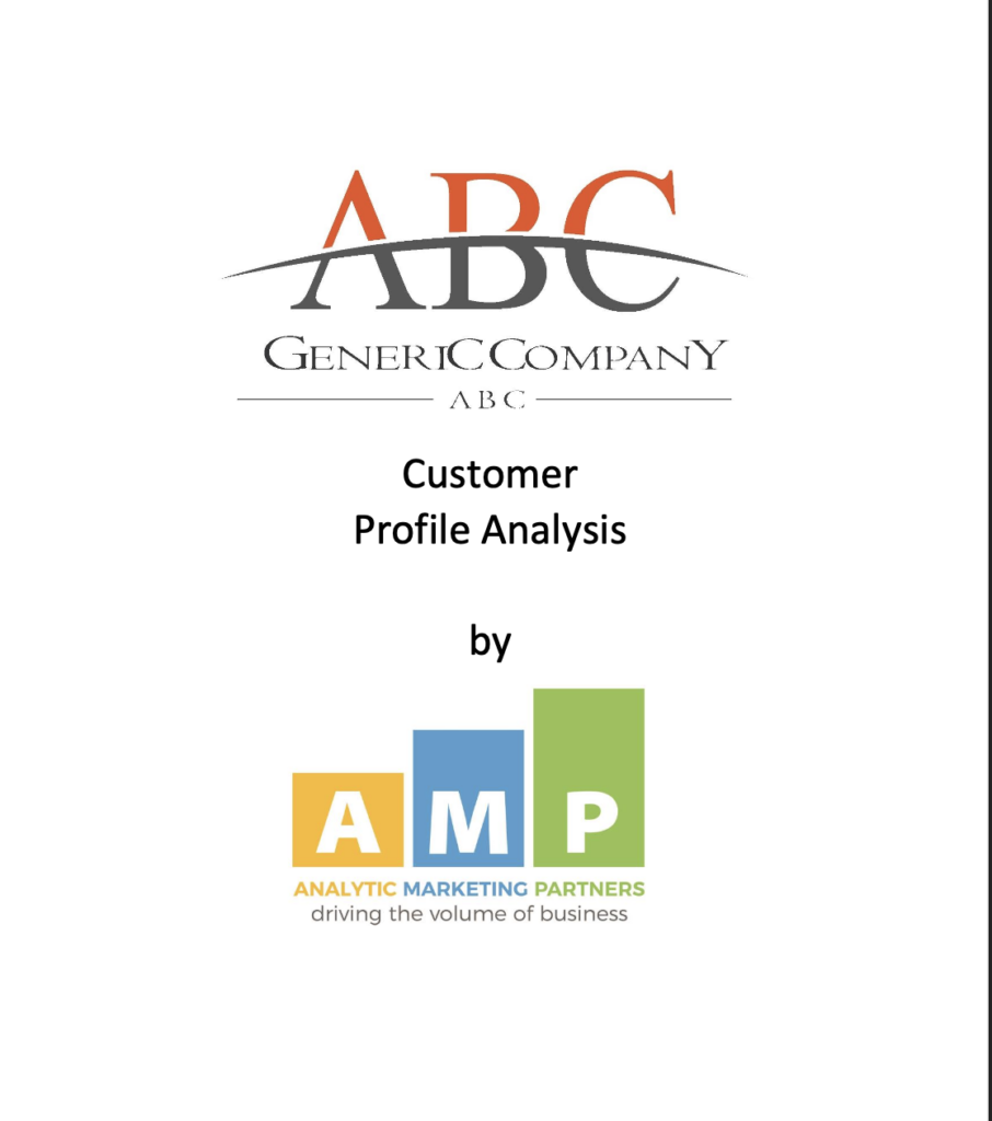 Customer Profile Analysis Cover
